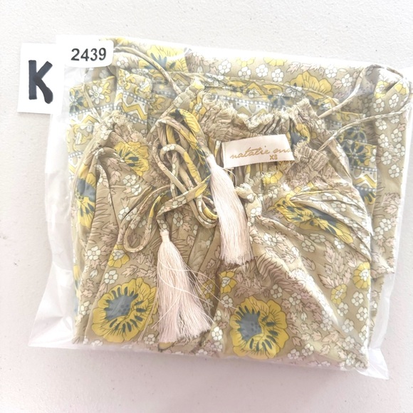 Natalie Martin Marlien Sleeveless Midi Dress Vintage Flower & Sand midi Dress XS - Picture 9 of 10